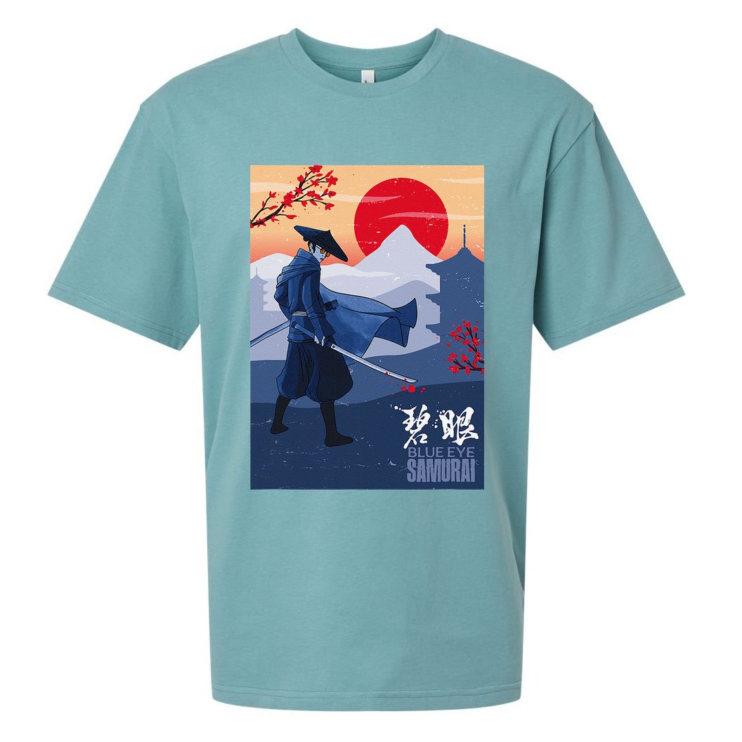 Funny Blue Eye Samurai Mizu Sueded Cloud Jersey T-Shirt