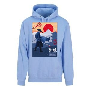 Funny Blue Eye Samurai Mizu Unisex Surf Hoodie