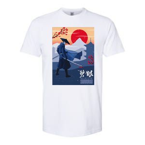 Funny Blue Eye Samurai Mizu Softstyle CVC T-Shirt