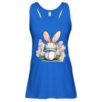 Funny Baseball Easter Baseball Players Dads Sons Gift Ladies Essential Flowy Tank