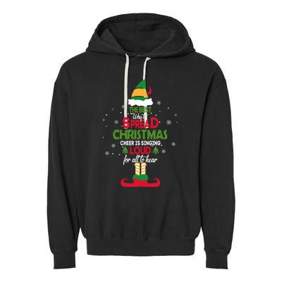 Best Way To Spread Christmas Cheer Garment-Dyed Fleece Hoodie