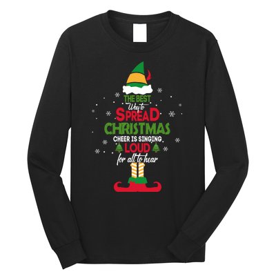 Best Way To Spread Christmas Cheer Long Sleeve Shirt