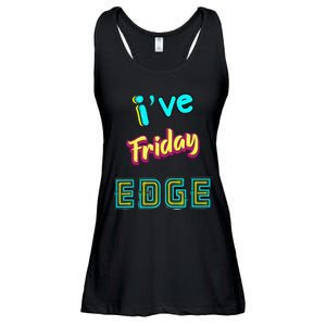 Friday Birthday Edge Friend Friend Dad Son Teacher Ladies Essential Flowy Tank