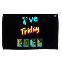 Friday Birthday Edge Friend Friend Dad Son Teacher Grommeted Golf Towel