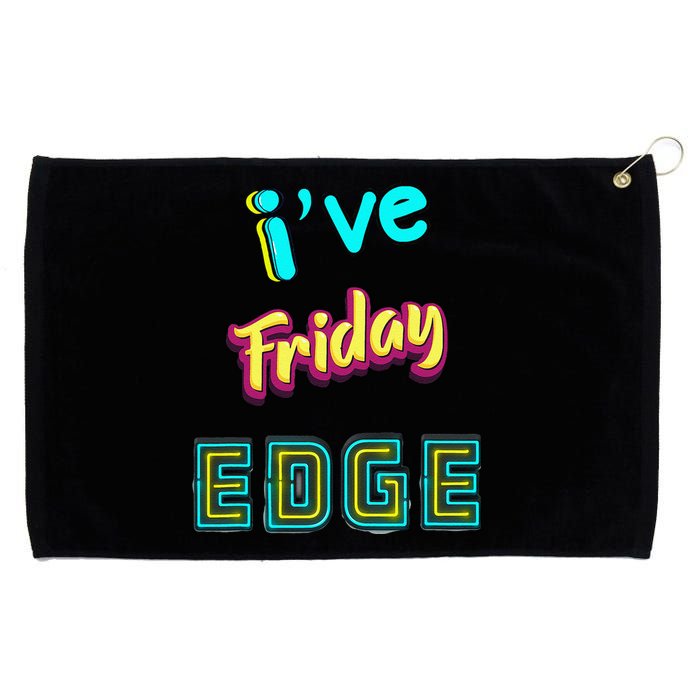 Friday Birthday Edge Friend Friend Dad Son Teacher Grommeted Golf Towel