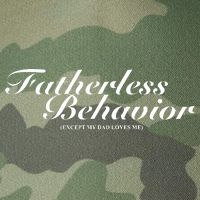 Fatherless Behavior Except My Dad Loves Me Legacy Tie Dye Trucker Hat