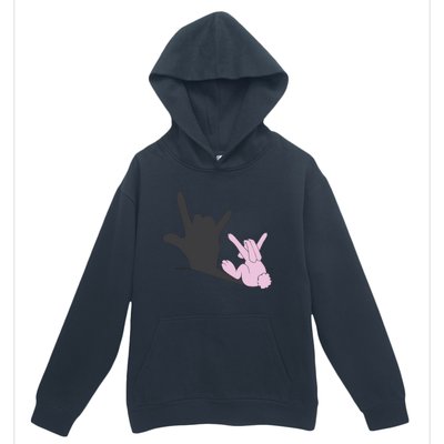 Funny Bunny Easter Day Urban Pullover Hoodie