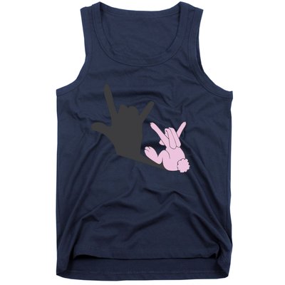 Funny Bunny Easter Day Tank Top