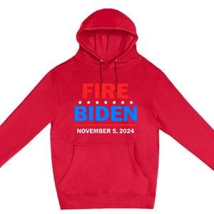 Fire Biden Elect Trump President 2024 Republican Patriot Premium Pullover Hoodie