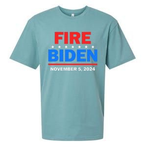 Fire Biden Elect Trump President 2024 Republican Patriot Sueded Cloud Jersey T-Shirt