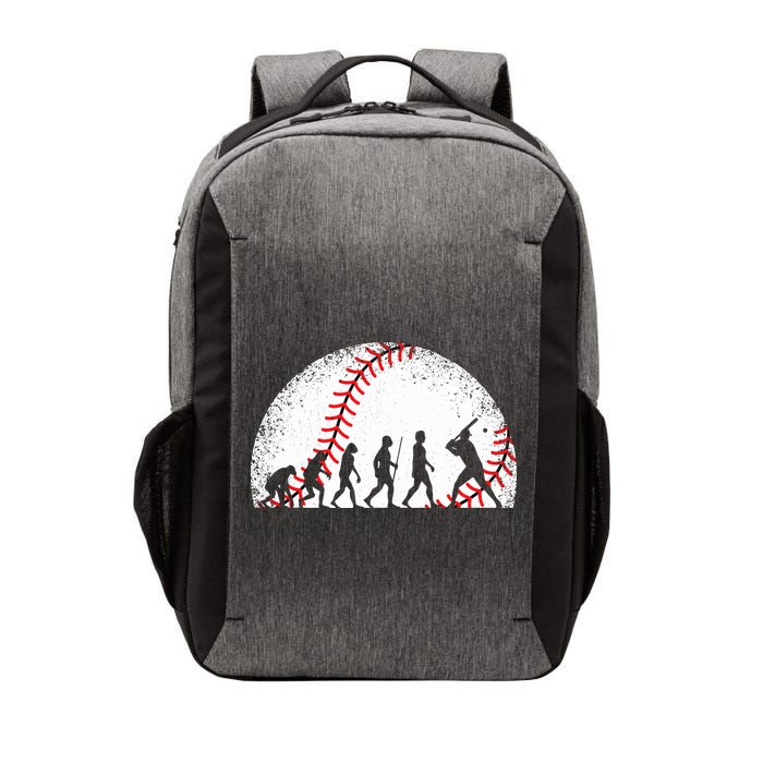 Funny Baseball Evolution Baseball Player Vector Backpack