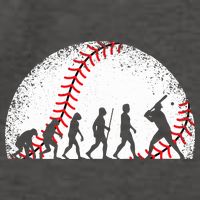 Funny Baseball Evolution Baseball Player Vector Backpack