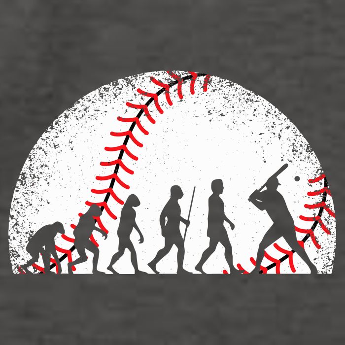 Funny Baseball Evolution Baseball Player Vector Backpack
