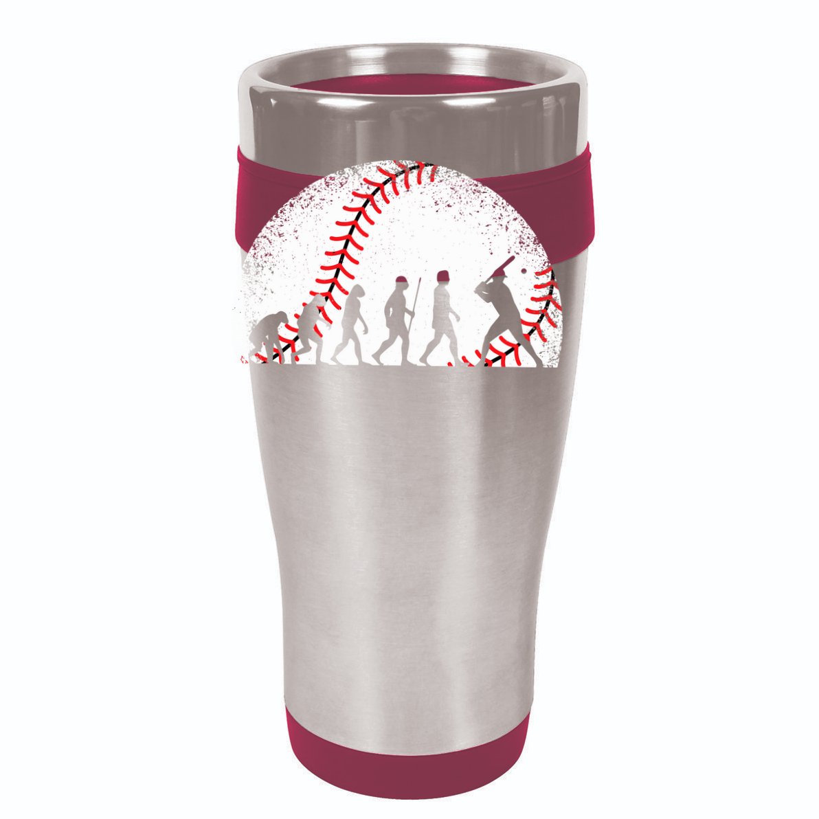 Funny Baseball Evolution Baseball Player Cooling Performance Crew T-Shirt