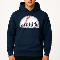 Funny Baseball Evolution Baseball Player Hoodie