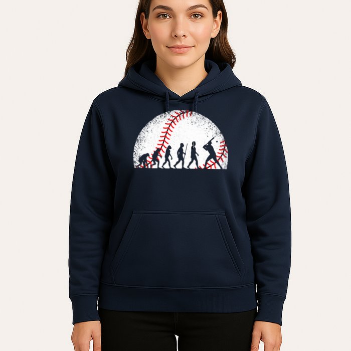 Funny Baseball Evolution Baseball Player Hoodie