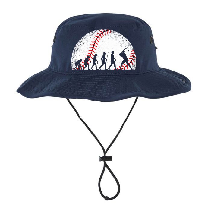 Funny Baseball Evolution Baseball Player Bucket Hat