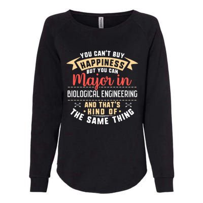 Funny Biological Engineering Major Studengift Graduation Gift Womens California Wash Sweatshirt