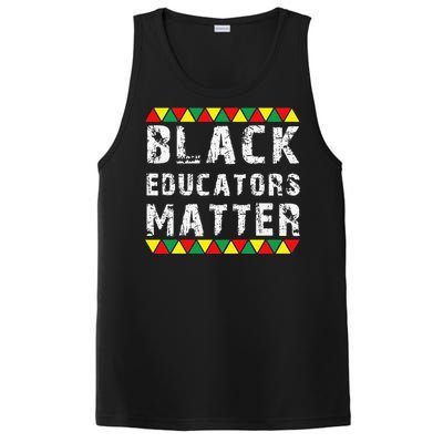 Funny Black Educators Matter PosiCharge Competitor Tank