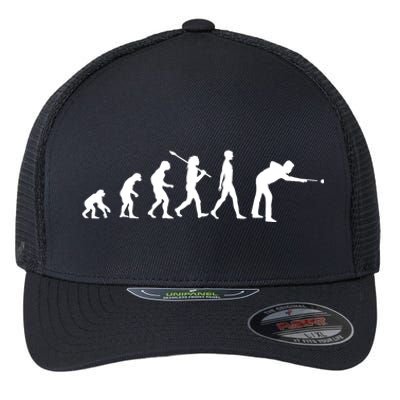 Funny Billiard Evolution Pool Billiard Gift Ideas Flexfit Unipanel Trucker Cap