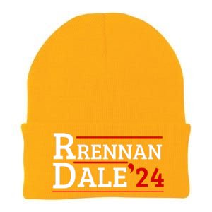 Funny Brennan Election Dale 2024 Prestige Worldwide Support Knit Cap Winter Beanie