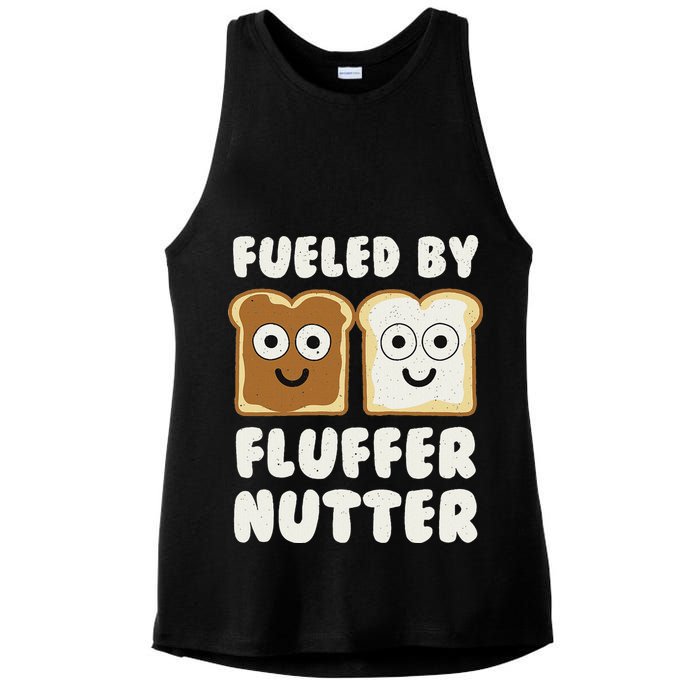 Fueled By Fluffernutter Fluffernutter Ladies PosiCharge Tri-Blend Wicking Tank