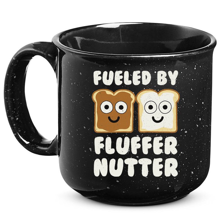 Fueled By Fluffernutter Fluffernutter 15oz Campfire Ceramic Mug
