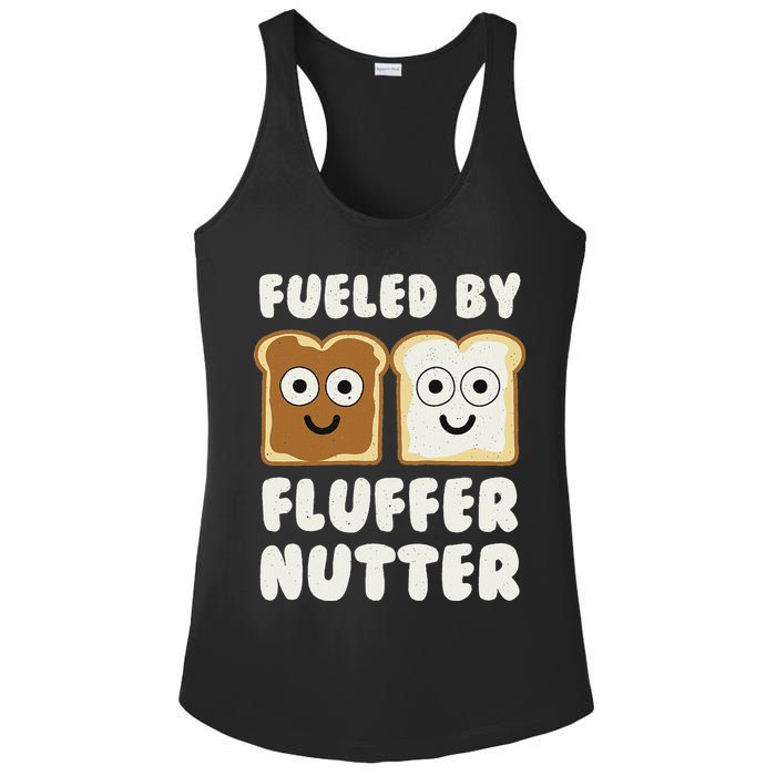 Fueled By Fluffernutter Fluffernutter Ladies PosiCharge Competitor Racerback Tank