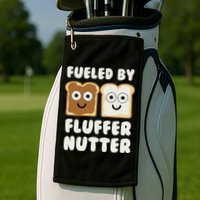 Fueled By Fluffernutter Fluffernutter Golf Towel