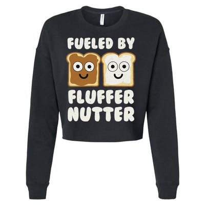 Fueled By Fluffernutter Fluffernutter Cropped Pullover Crew