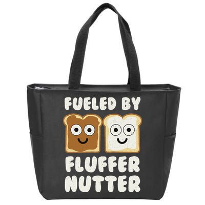 Fueled By Fluffernutter Fluffernutter Zip Tote Bag