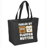 Fueled By Fluffernutter Fluffernutter Zip Tote Bag