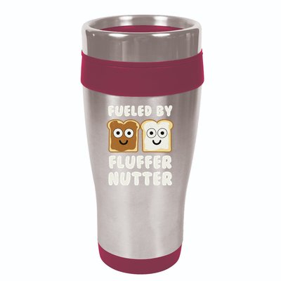 Fueled By Fluffernutter Fluffernutter 16oz Travel Tumbler