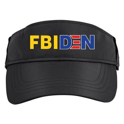 F Biden FBI Fbiden Funny Adult Drive Performance Visor
