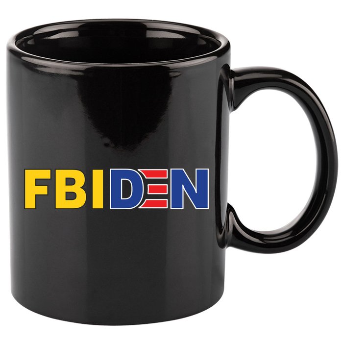 F Biden FBI Fbiden Funny 11oz C Handle Ceramic Mug