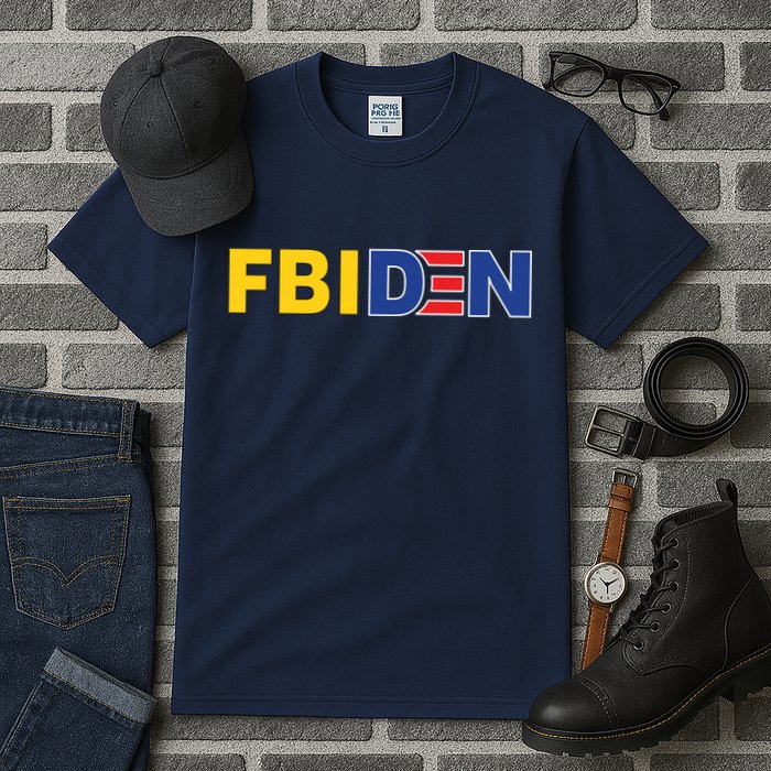 F Biden FBI Fbiden Funny Tall T-Shirt