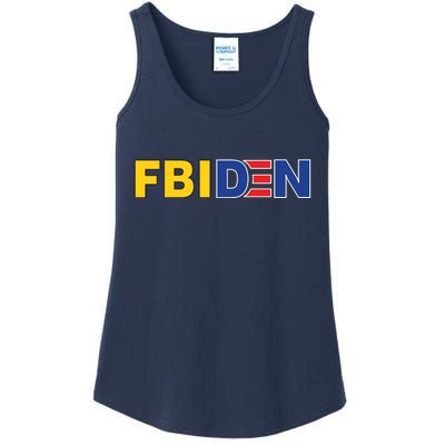 F Biden FBI Fbiden Funny Ladies Essential Tank