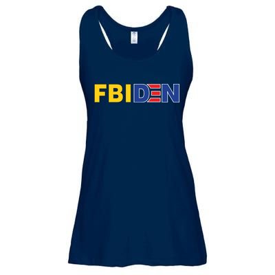 F Biden FBI Fbiden Funny Ladies Essential Flowy Tank