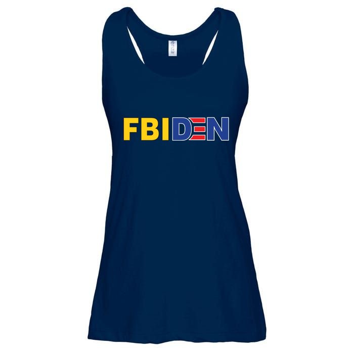 F Biden FBI Fbiden Funny Ladies Essential Flowy Tank