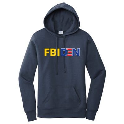 F Biden FBI Fbiden Funny Women's Pullover Hoodie