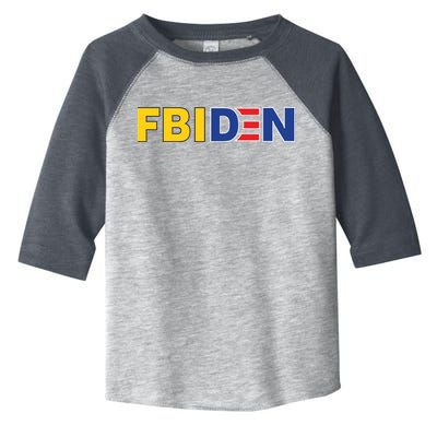 F Biden FBI Fbiden Funny Toddler Fine Jersey T-Shirt