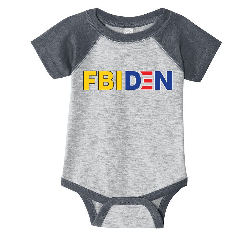 F Biden FBI Fbiden Funny Infant Baby Jersey Bodysuit