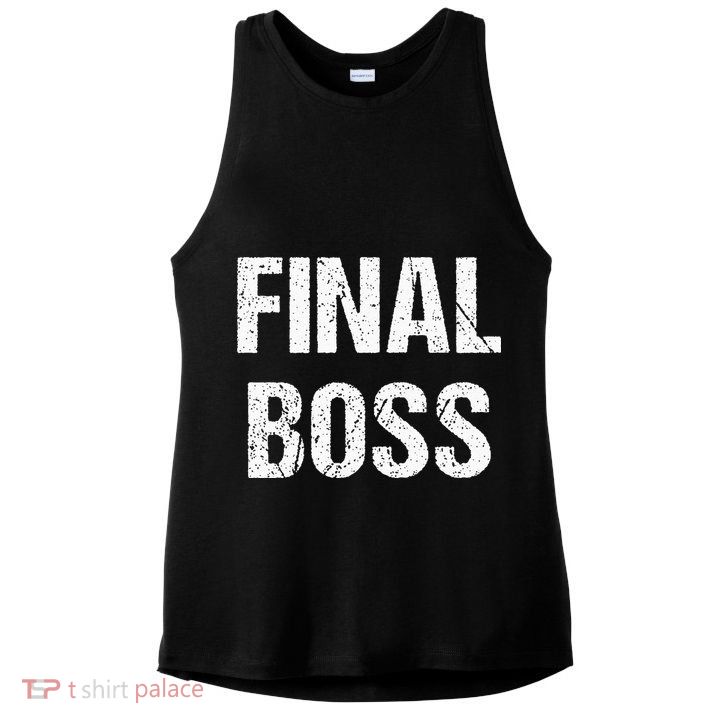 Final Boss Ladies PosiCharge Tri-Blend Wicking Tank