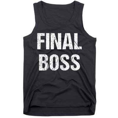 Final Boss Tank Top