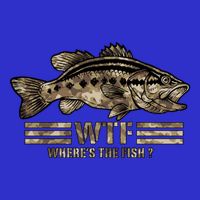 Funny Bass Fishing Camo Wtf Wheres The Fish Gift Hoodie