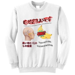 Funny Banana Sweatshirt