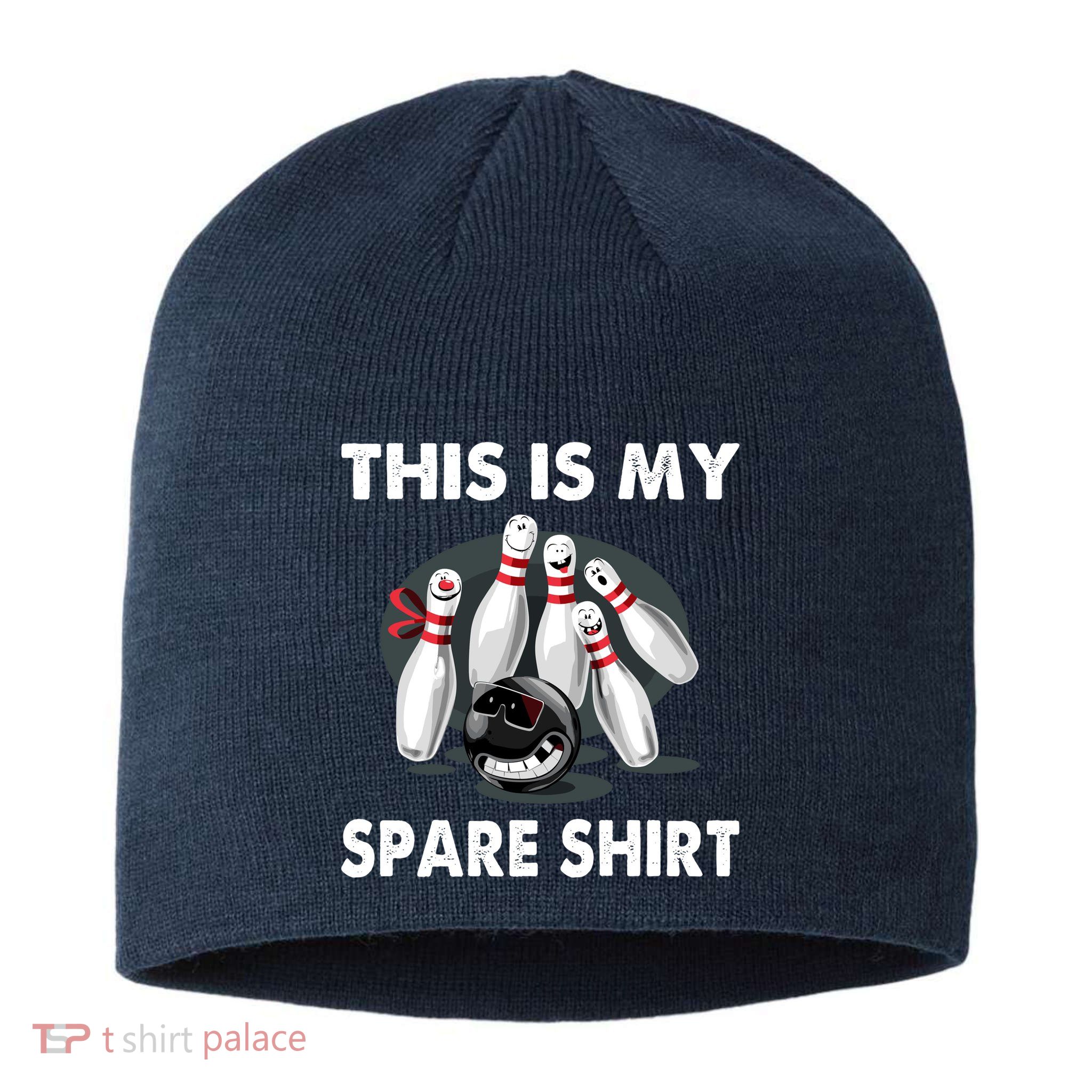 Funny Bowling For Boy & Girl Spare Sustainable Beanie