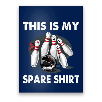 Funny Bowling For Boy & Girl Spare Poster
