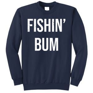 Fishin Bum Funny Fishing Fisherman Sweatshirt