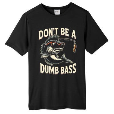 Funny Bass Fishing Stuff Funny Dad Bass Fish Papa Fishing Tall Fusion ChromaSoft Performance T-Shirt